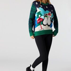 EUC Urban Heritage Green Penguin Sweater